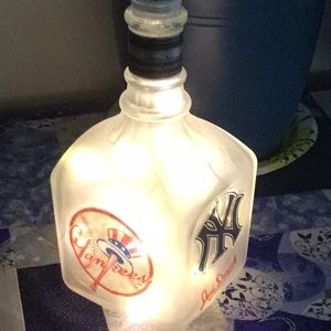 Lighted Yankees Bottle